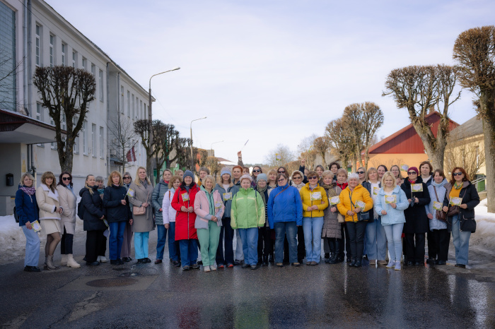Krāslavā sievietes devās garšu un sajūtu ceļojumā