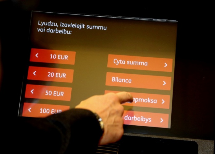 Citadeles bankomāti “runās” arī latgaliešu valodā