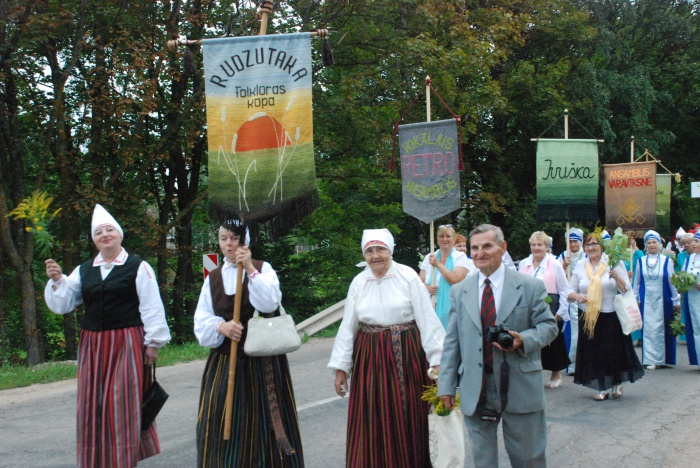 Latgales senioru  dižkoncerts Riebiņos