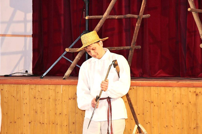 Folklorys kūpu skatē “Pretī Balticai – 2018” Dagdys Tautys nomā. 2017. goda 11 .marts