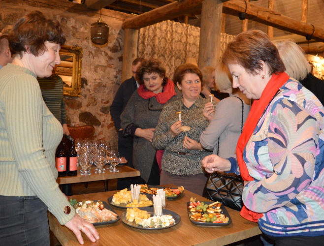 Iedvesmojošs gardēžu produkcijas  degustāciju vakars