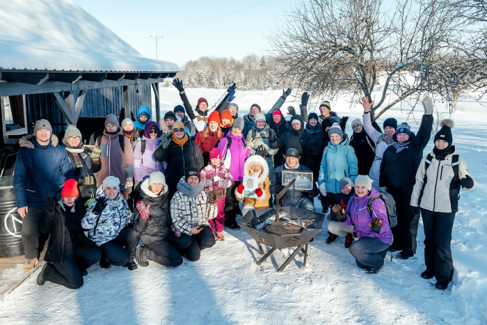 Ziemas pārgājiens 17 km maršrutā Dagda–Andrupene: drosme, saule un īsta ziemas pasaka
