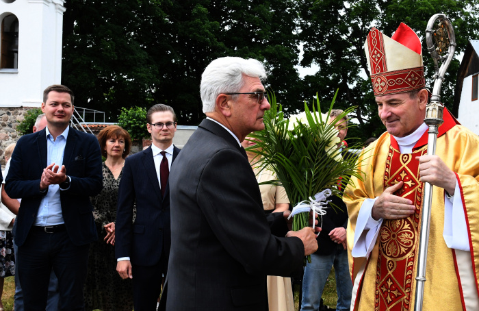 Svinīgais dievkalpojums Krāslavā