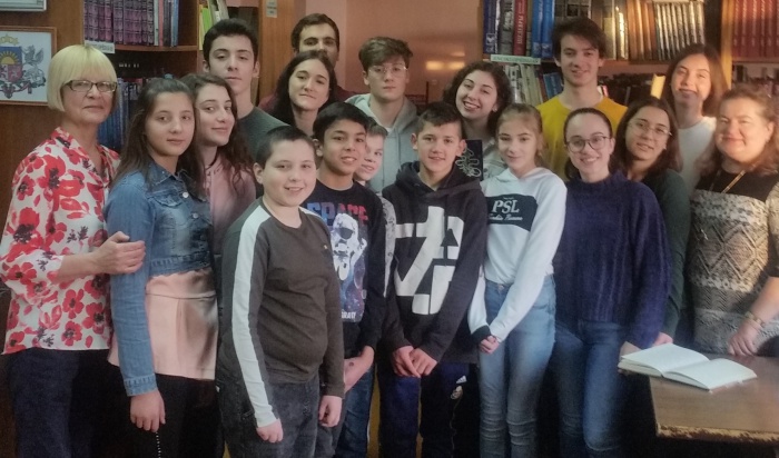Itāļu desants “Varavīksnes” vidusskolā